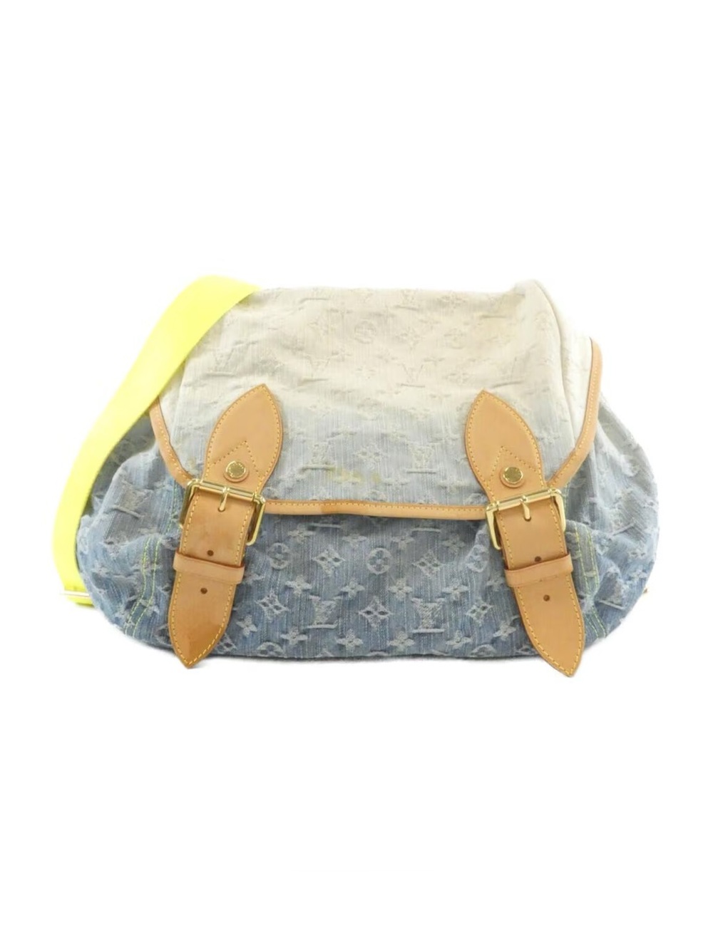 Louis Vuitton Sunrise Sunburst Denim Monogram Messenger Limited Edition